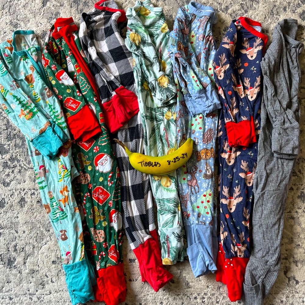 Holiday Winter Bamboo Zippy Bundle